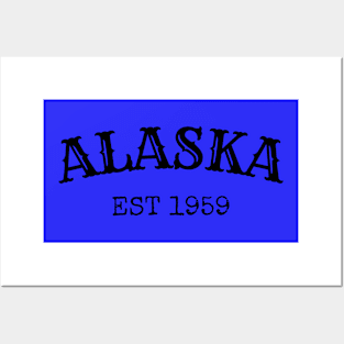 Vintage Alaska 1959 Posters and Art